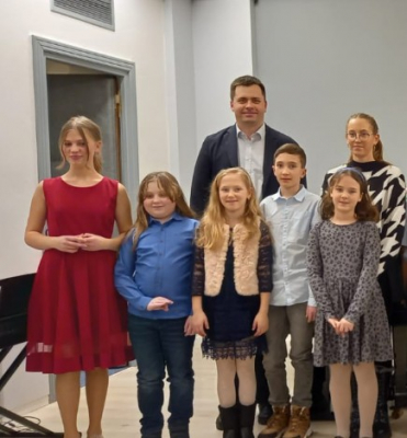 Vánoční klávesy klavíru i keyboardu