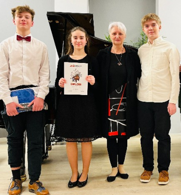 Školní kolo soutěže ve hře na klavír