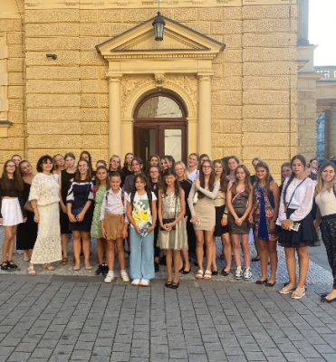 První výlet do Národního divadla v novém školním roce